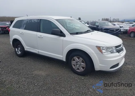 2012 Dodge Journey Se/Avp из США, поврежденный, VIN 3C4PDCAB2CT134519